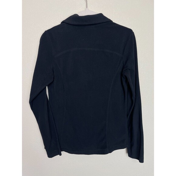 Columbia Mens XS 1/4 Zip Fleece Sweater Black Long Sleeve High Neck Pullover - Picture 9 of 9